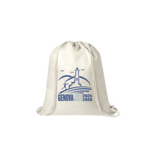 Zaino/borsa con coulisse personalizzata per la Coppa del Mondo di Orienteering 2024
